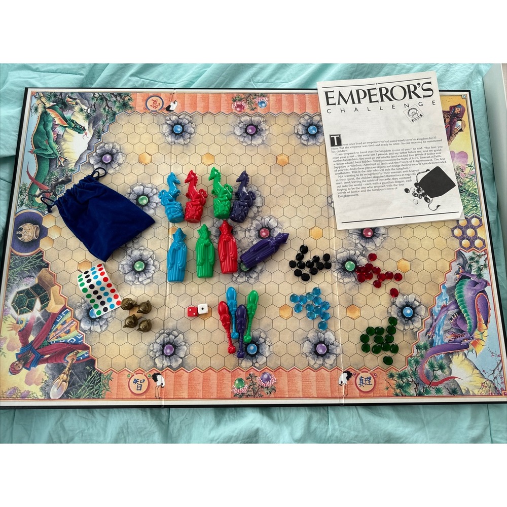 Emperor's Challenge Game by Discovery‎ Toys - 1986 Edition - Picture 2 of 4